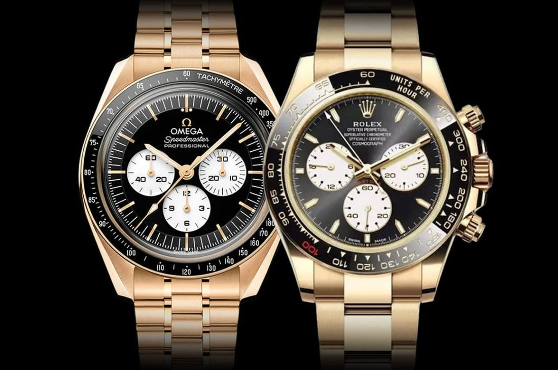 Rolex Le Mans Daytona vs. Gold Omega Moonwatch: The 2026 Heavyweight Duel | Scent Lab 33