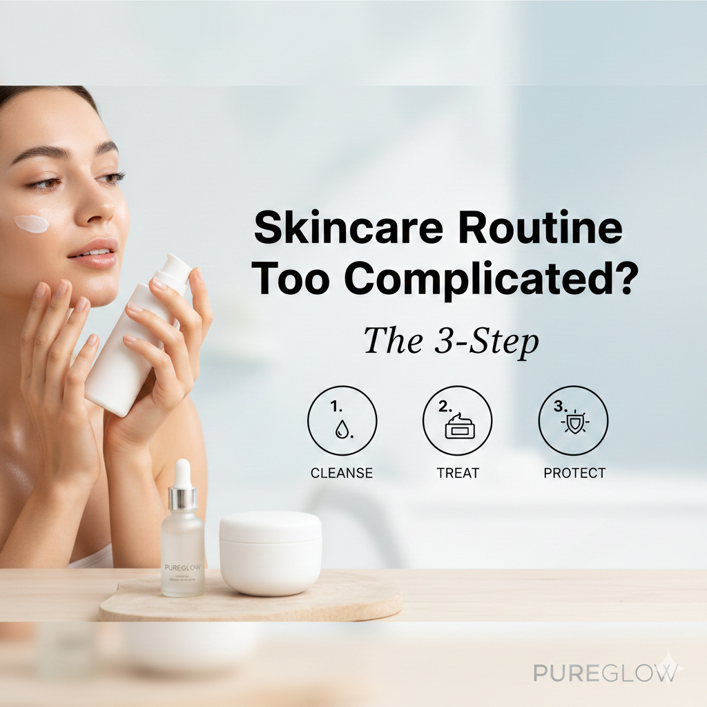 The 2026 Skinimalism Guide: A Simple 3-Step Routine for Glowing Skin on a Budget