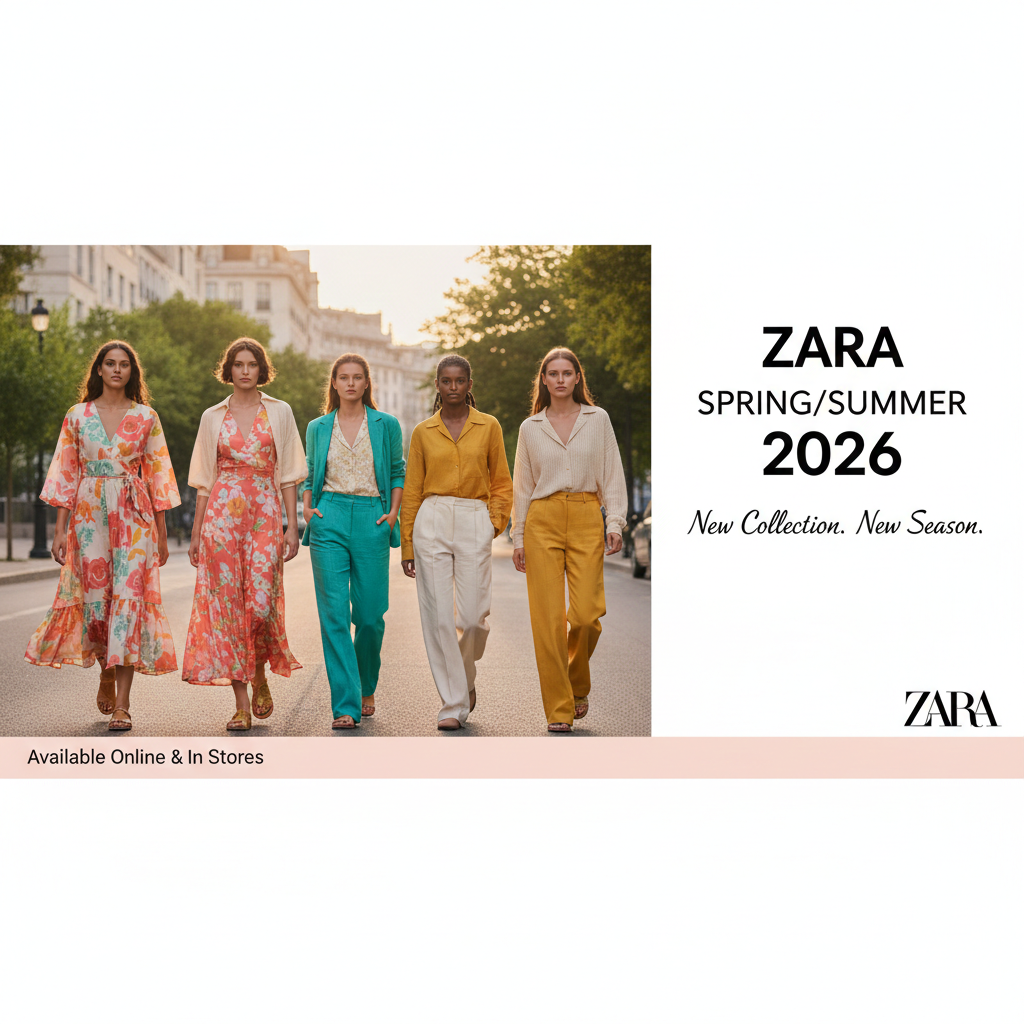 Zara Spring/Summer 2026 Style Guide: Top Trends & How to Style Them for an Expensive Look