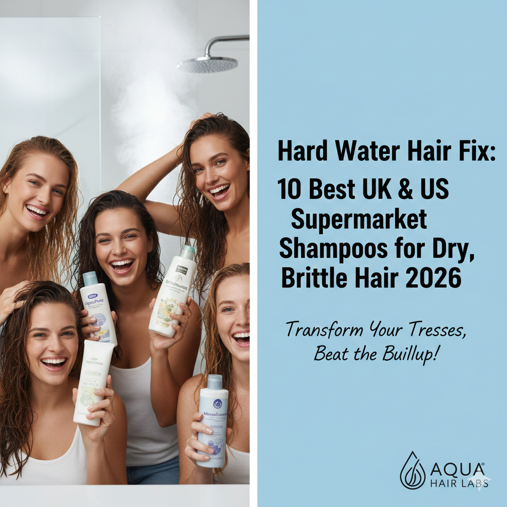 Hard Water Hair Fix: 10 Best UK & US Supermarket Shampoos for Dry, Brittle Hair 2026