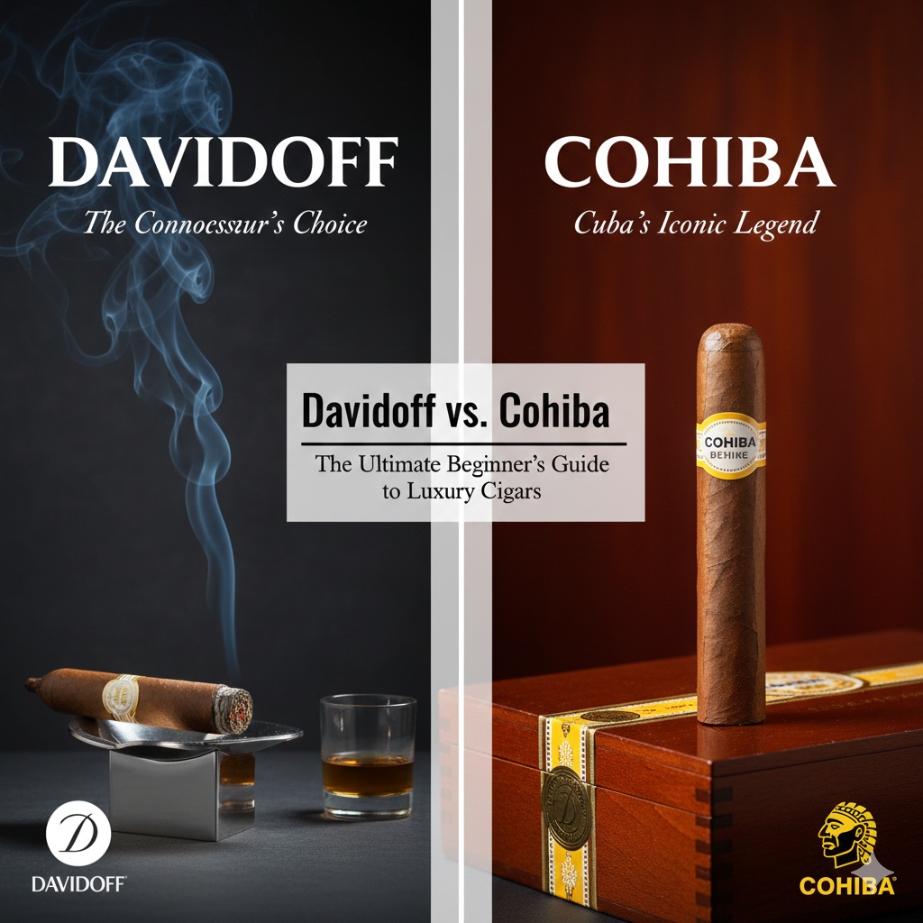 Davidoff vs. Cohiba: The Ultimate Beginner's Guide to Luxury Cigars in 2026