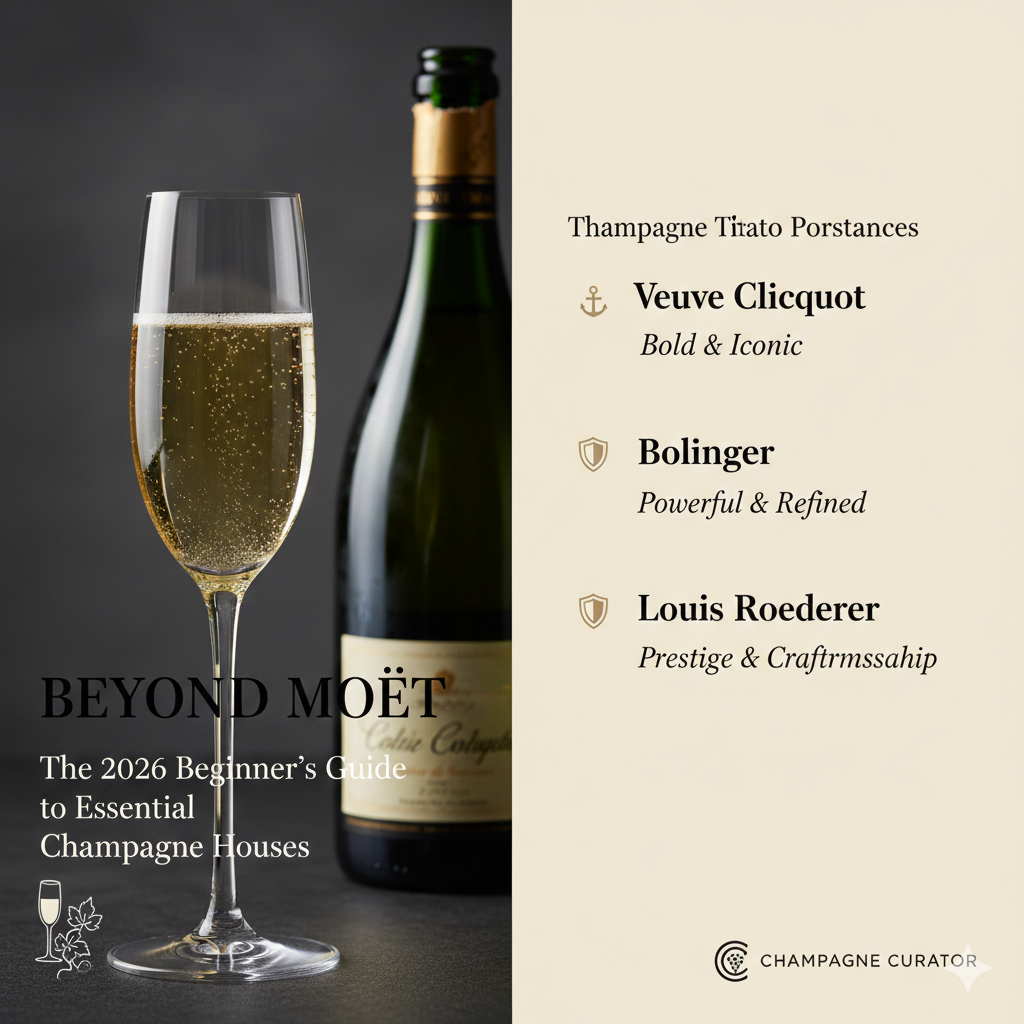 Beyond Moët: The 2026 Beginner's Guide to Essential Champagne Houses
