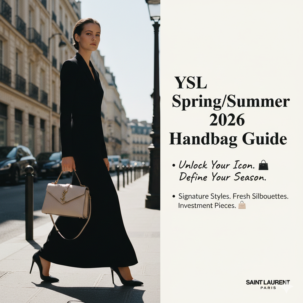 YSL Spring/Summer 2026 Handbag Guide: The New Icons You Need to Own