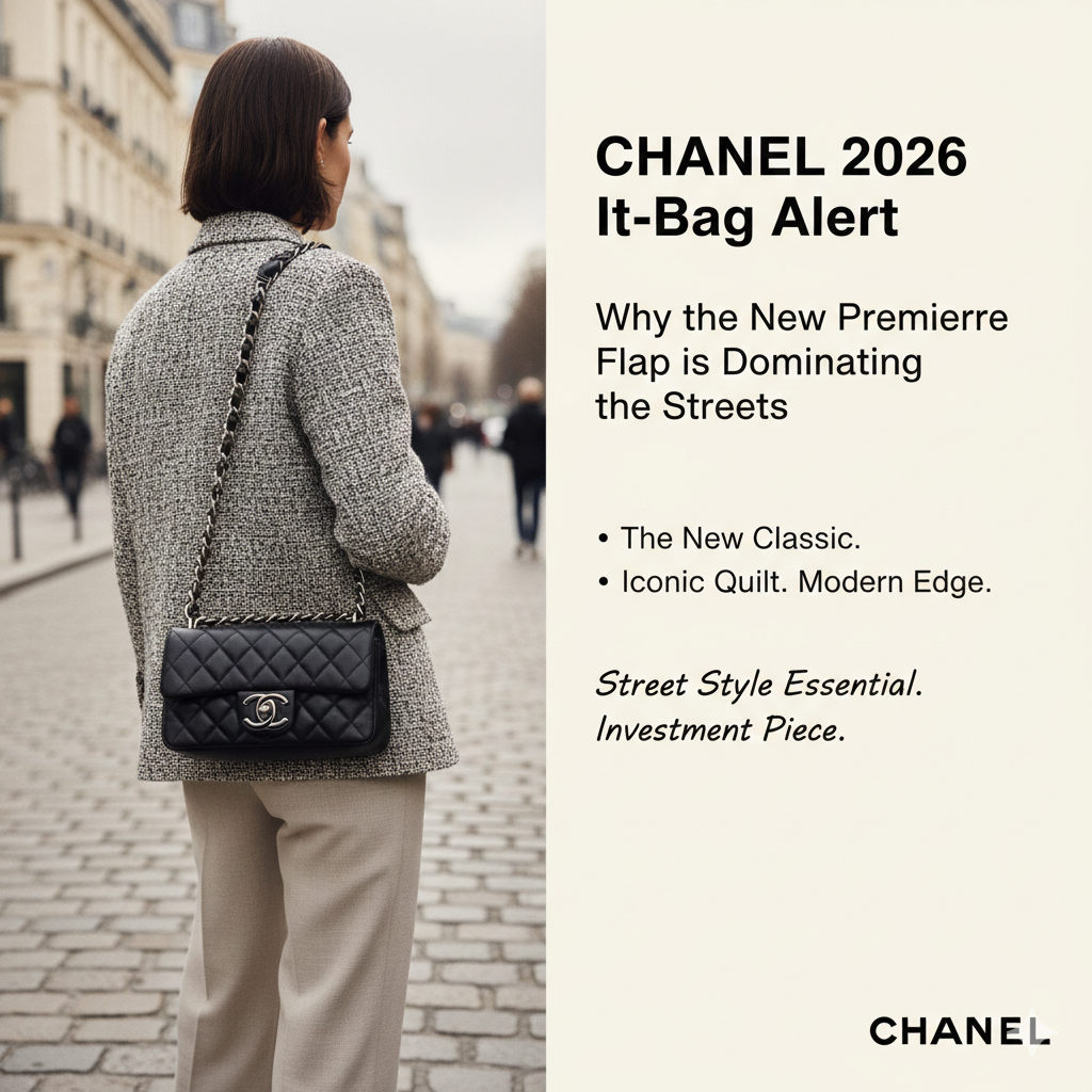 Chanel 2026 It-Bag Alert: Why the New Premiere Flap is Dominating the Streets