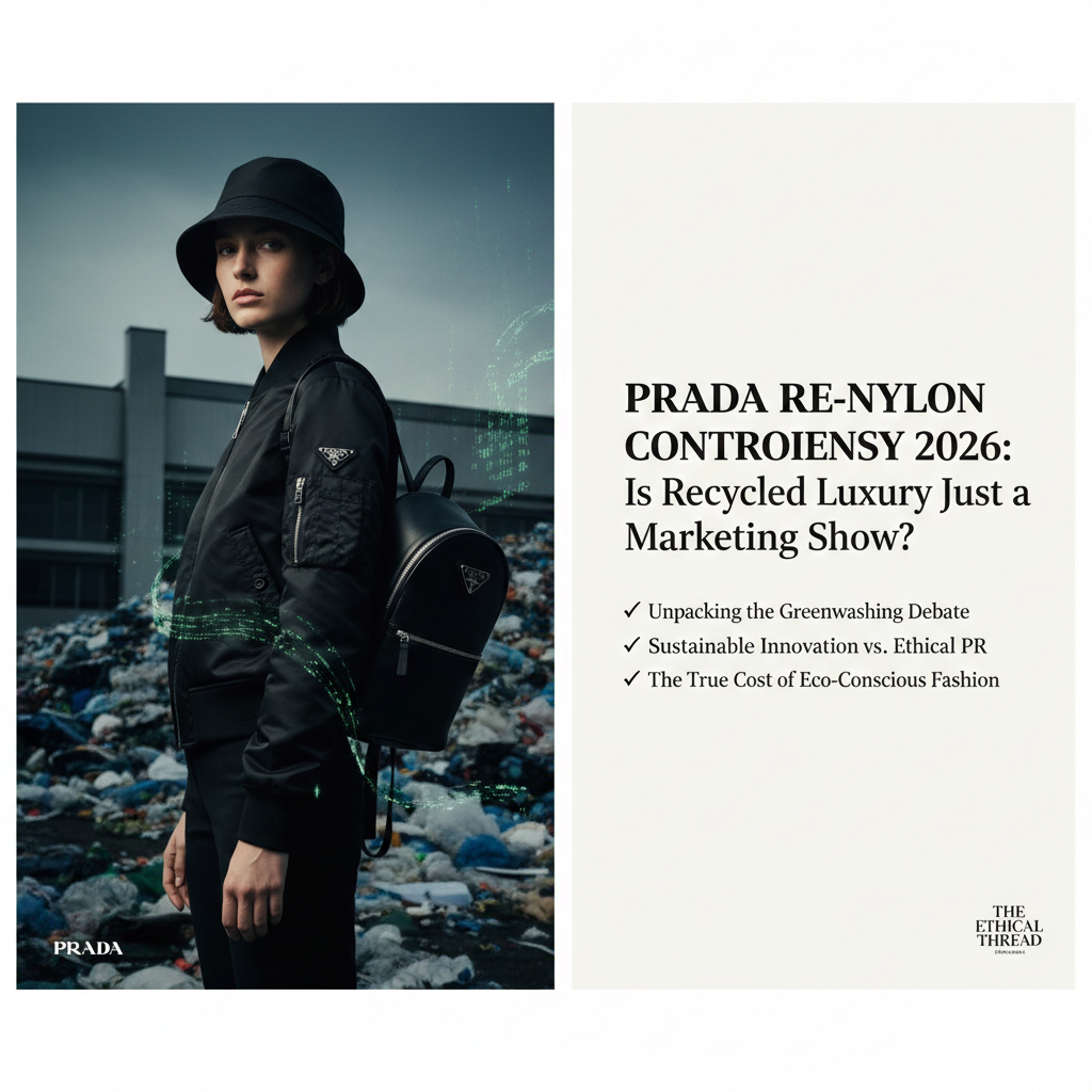 Prada Re-Nylon Controversy 2026: Is Recycled Luxury Just a Marketing Show?