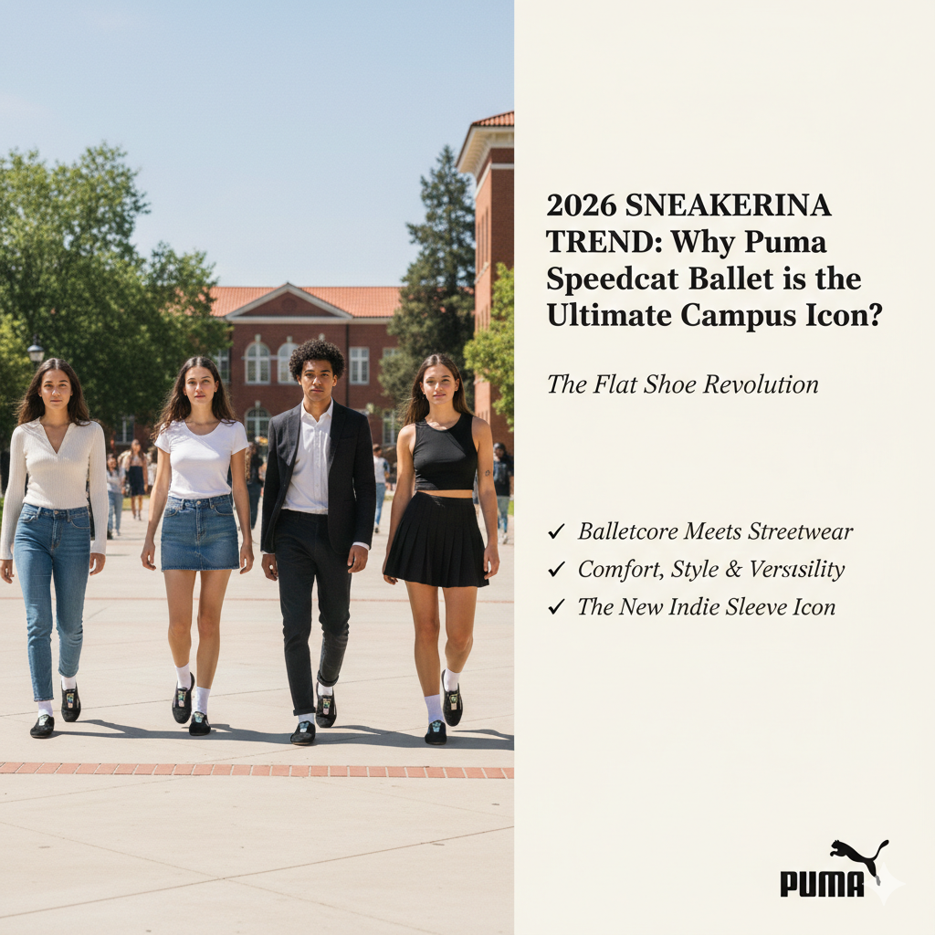 2026 Sneakerina Trend: Why the Puma Speedcat Ballet is the Ultimate Campus Icon?