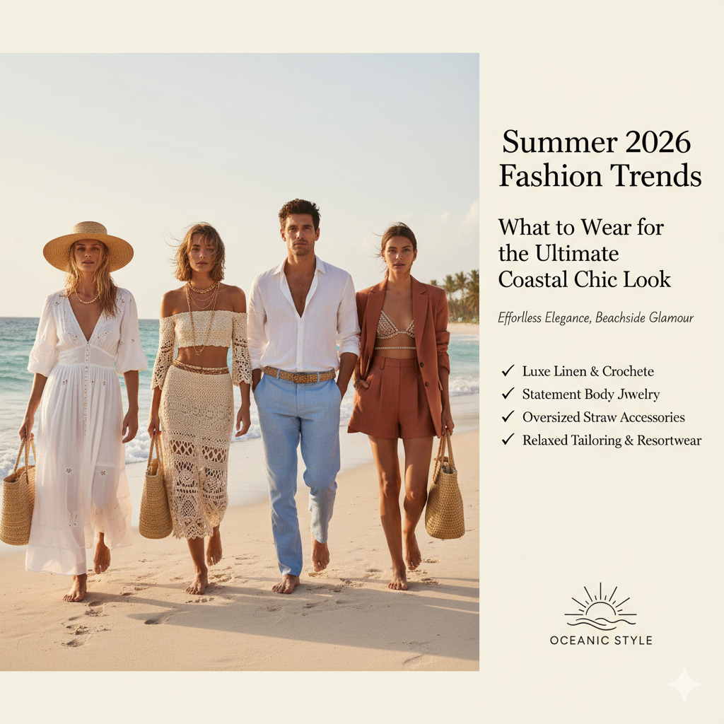 Summer 2026 Fashion Trends: What to Wear for the Ultimate Coastal Chic Look