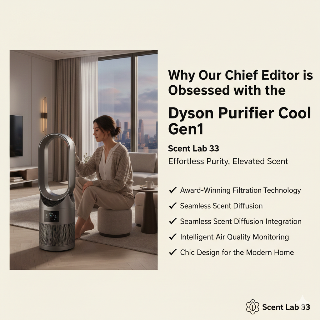 Why Our Chief Editor is Obsessed with the Dyson Purifier Cool Gen1 | Scent Lab 33