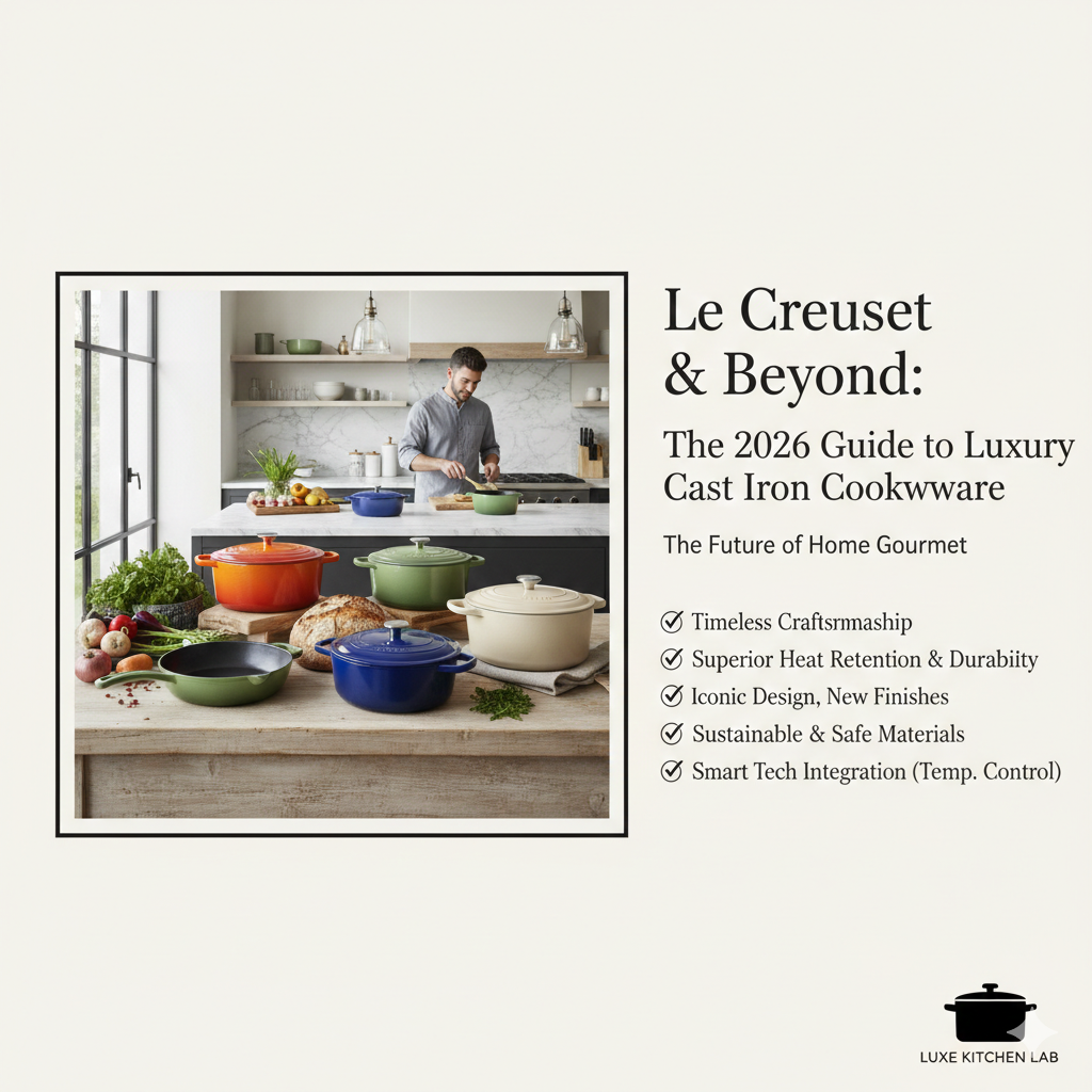 Le Creuset & Beyond: The 2026 Guide to Luxury Cast Iron Cookware