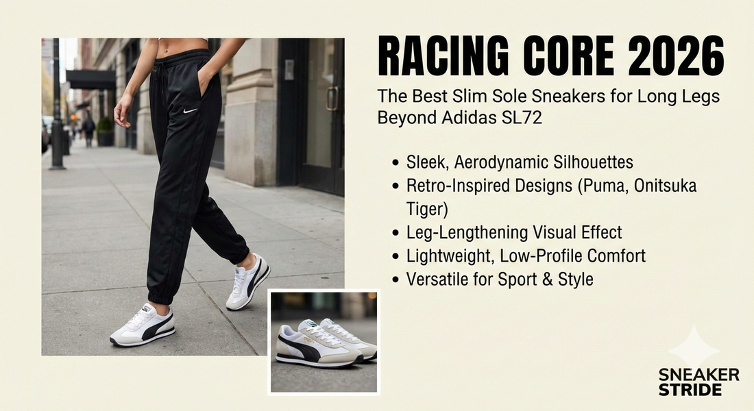 Racing Core 2026: The Best Slim Sole Sneakers for Long Legs Beyond Adidas SL72