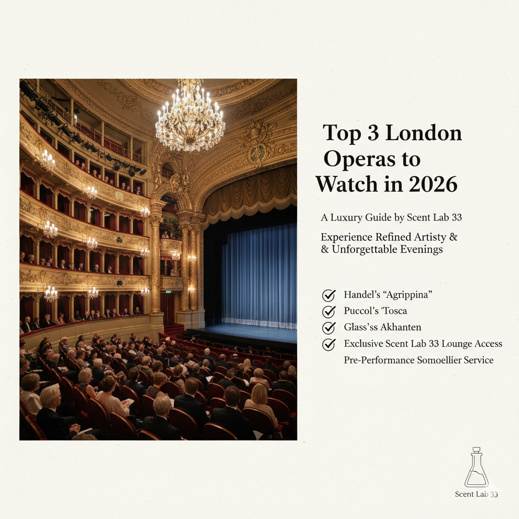 Top 3 London Operas to Watch in 2026: A Luxury Guide by Scent Lab 33