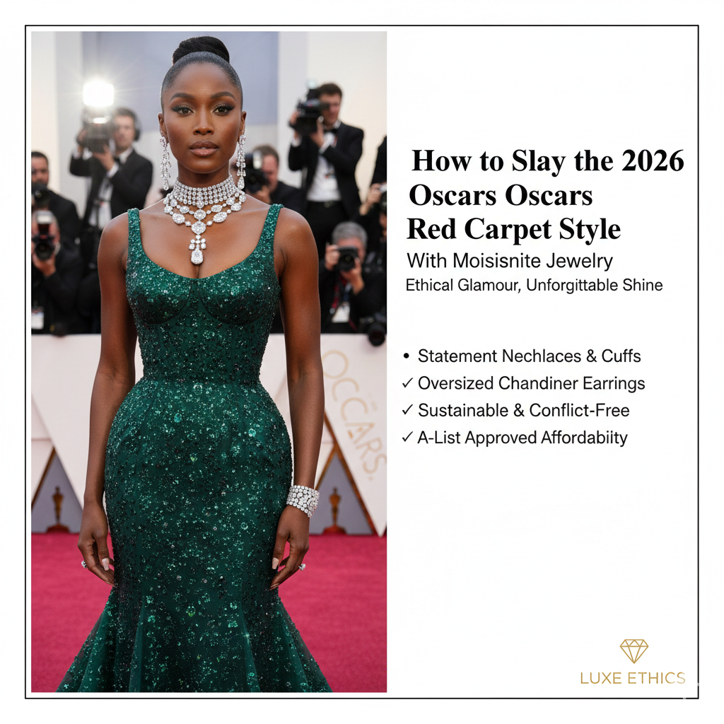 How to Slay the 2026 Oscars Red Carpet Style with Moissanite Jewelry