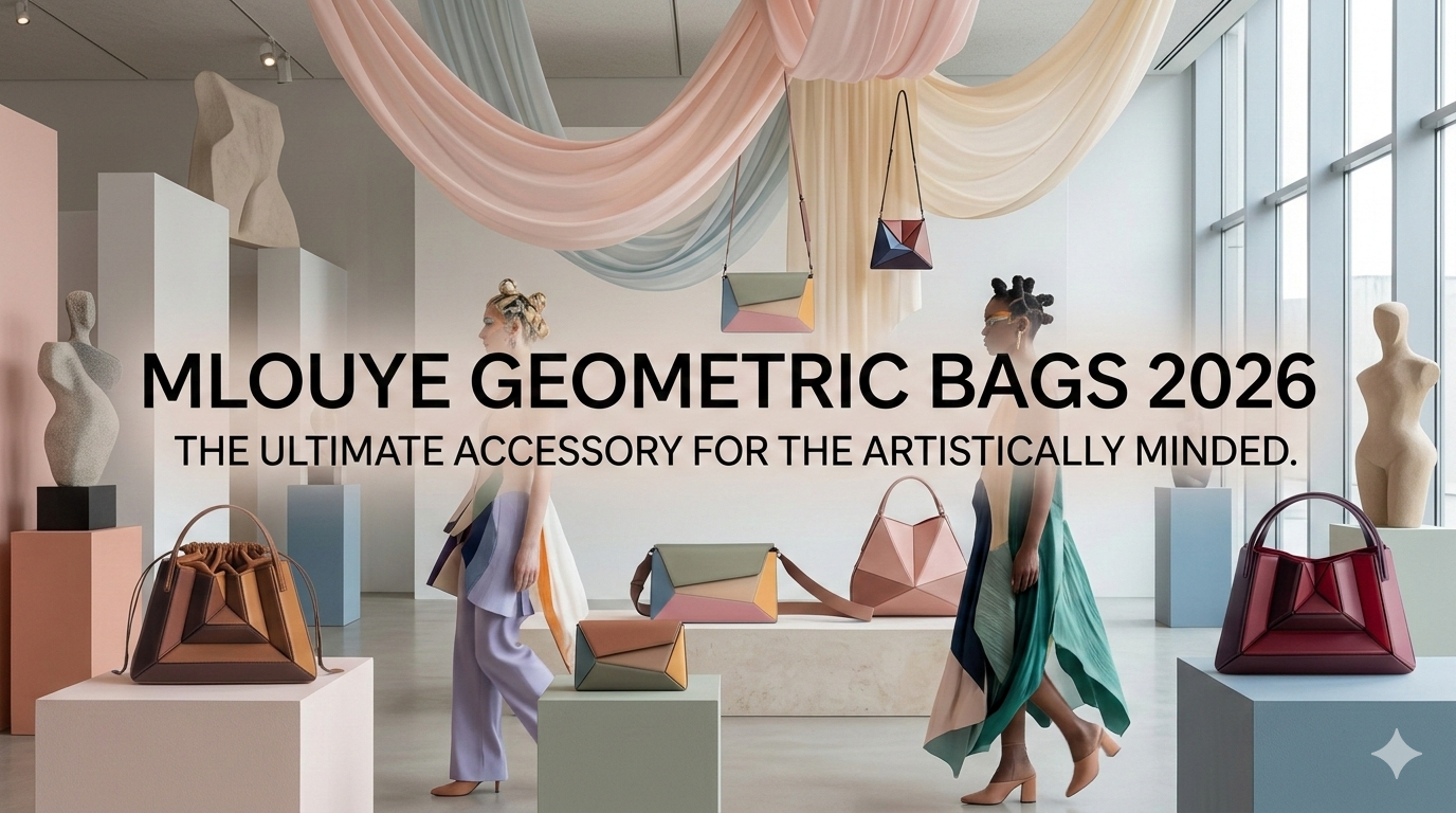 Mlouye Geometric Bags 2026: The Ultimate Accessory for the Artistically Minded