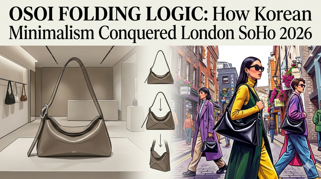 Osoi Folding Logic: How Korean Minimalism Conquered London SoHo 2026