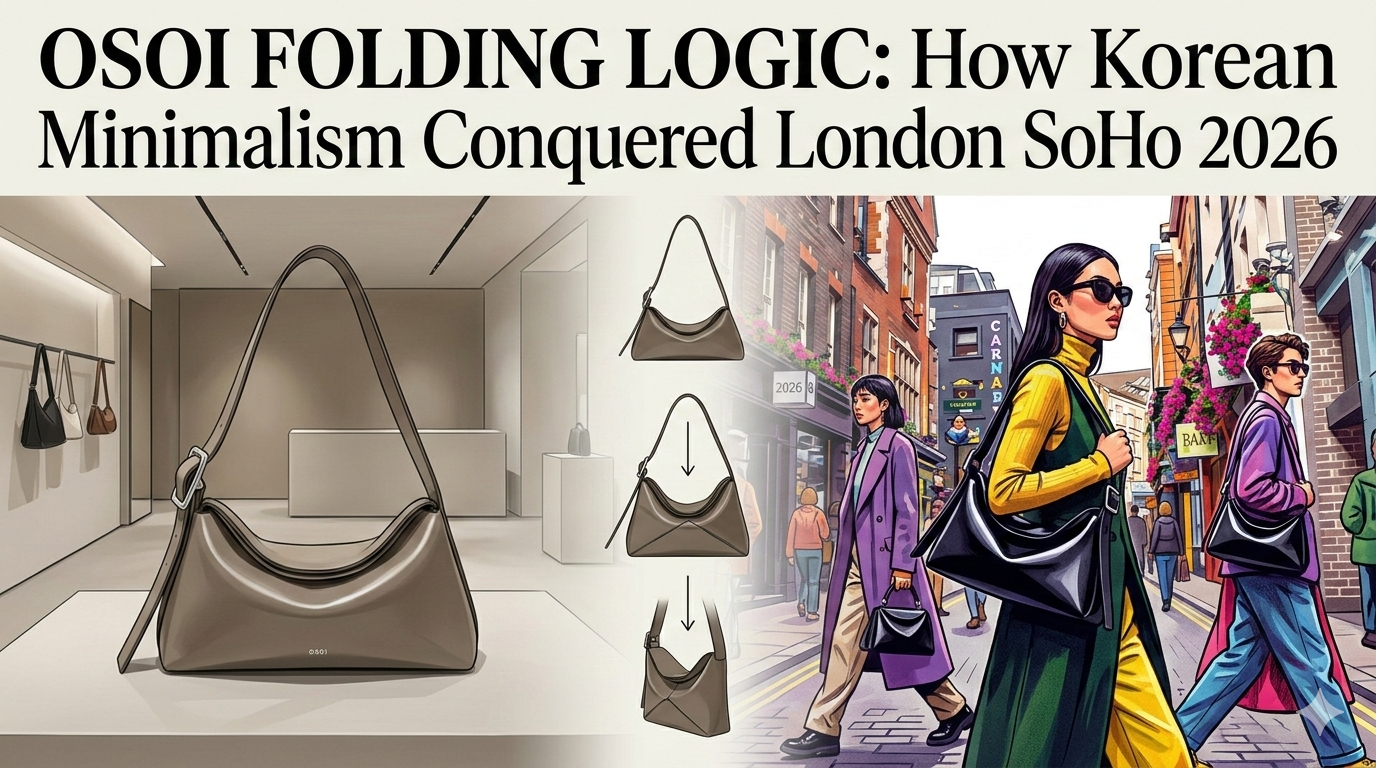 Osoi Folding Logic: How Korean Minimalism Conquered London SoHo 2026
