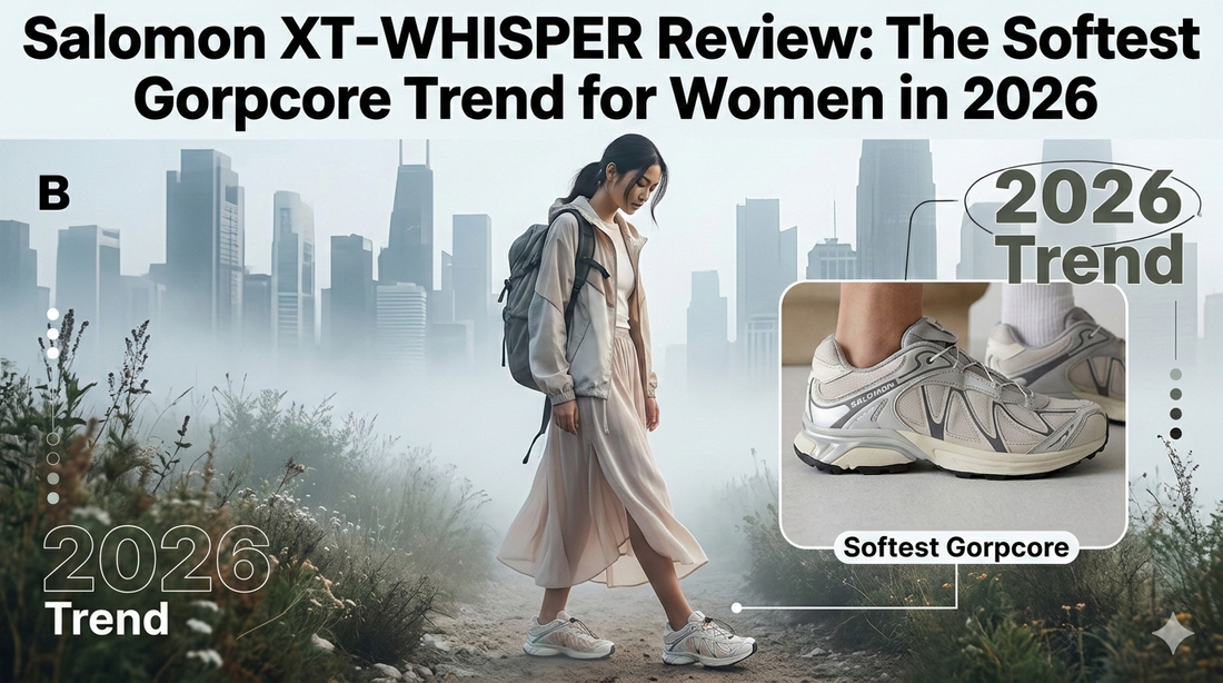 Salomon XT-WHISPER Review: The Softest Gorpcore Trend for Women in 2026