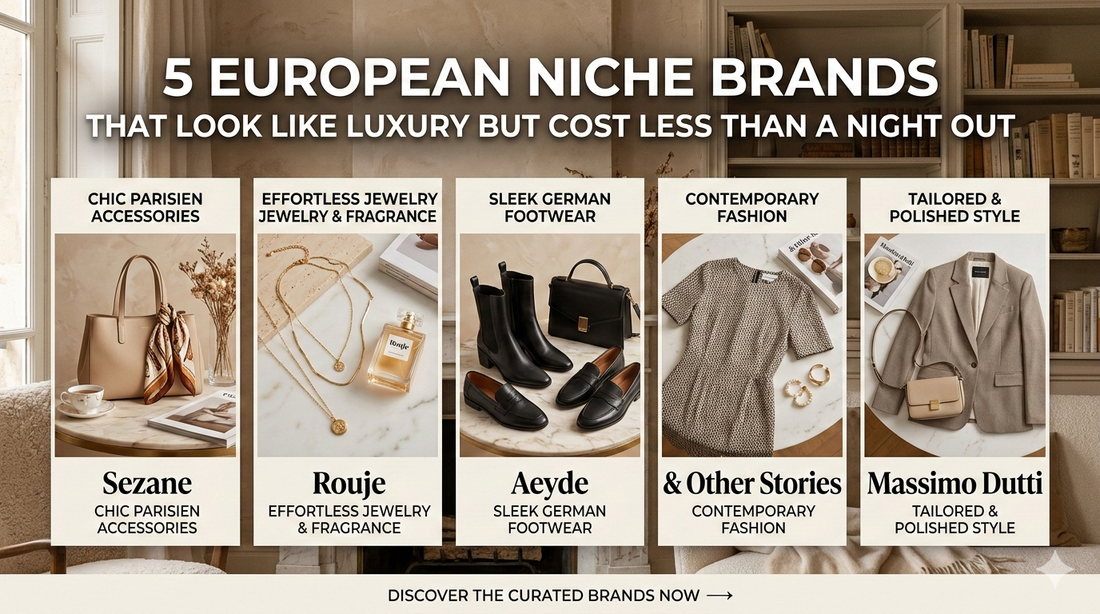 5 European Niche Brands That Look Like Luxury but Cost Less Than a Night Out