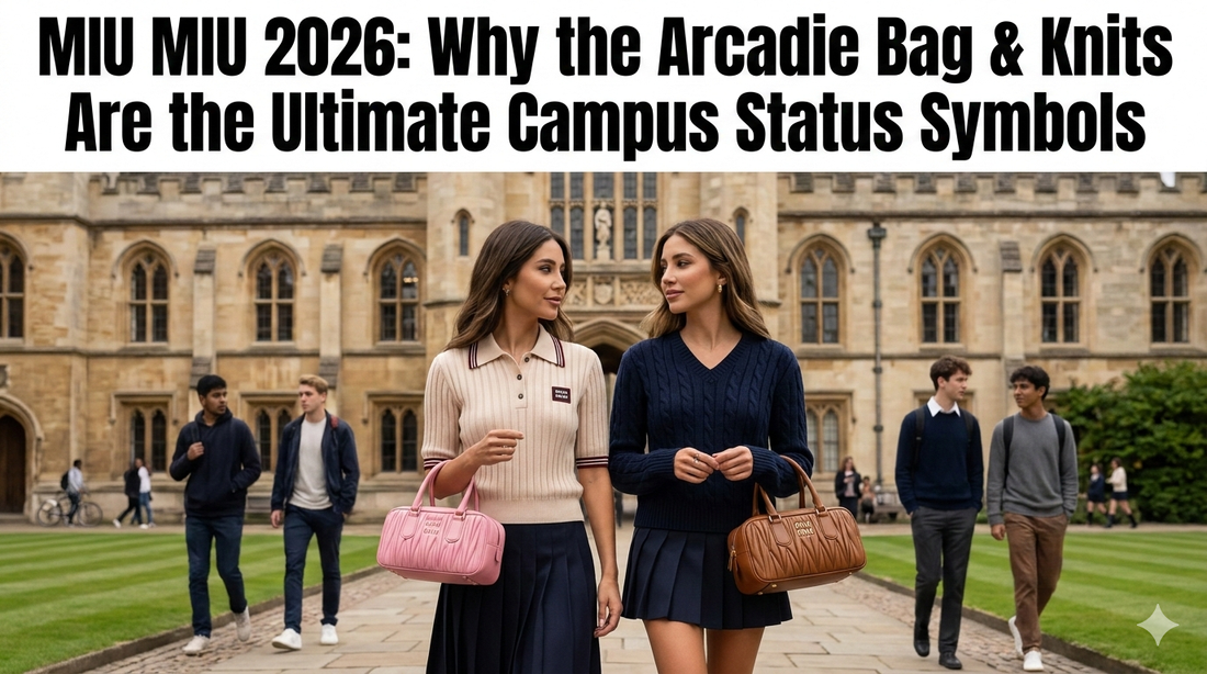Miu Miu 2026: Why the Arcadie Bag & Knits Are the Ultimate Campus Status Symbols