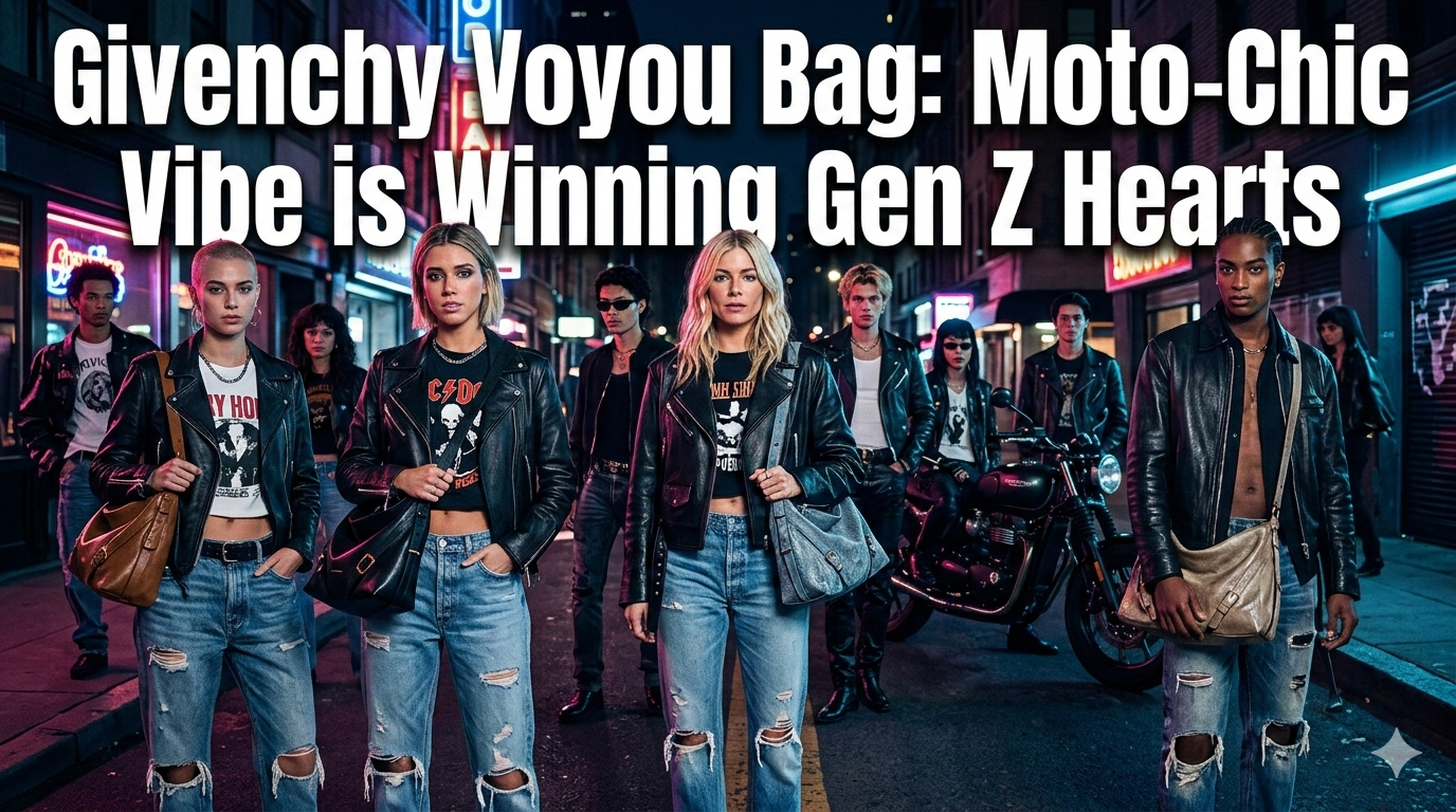 Givenchy Voyou Bag 2026: Why the Moto-Chic Vibe is Winning Gen Z Hearts