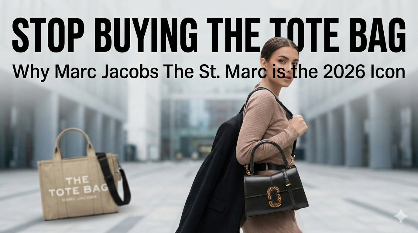 Stop Buying the Tote Bag: Why Marc Jacobs The St. Marc is the 2026 Icon