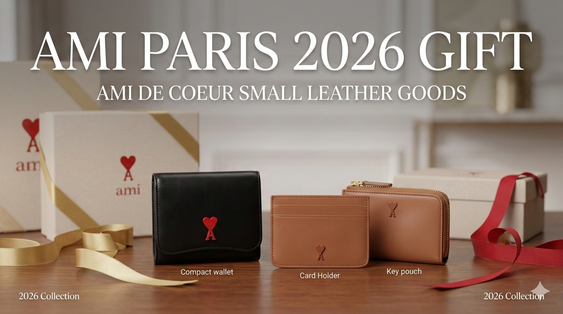 Ami Paris 2026 Gift Guide: Why Ami de Coeur Small Leather Goods Are the Ultimate Choice