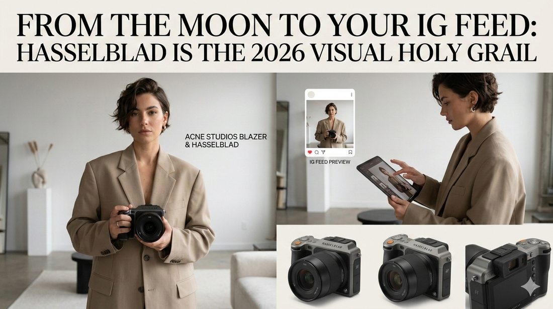 From The Moon To Your IG Feed: Why Hasselblad Is The 2026 Visual Holy Grail