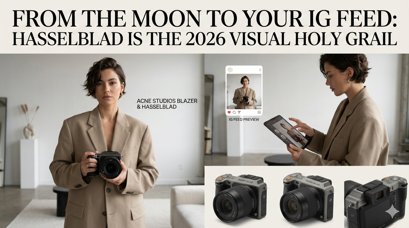 From The Moon To Your IG Feed: Why Hasselblad Is The 2026 Visual Holy Grail