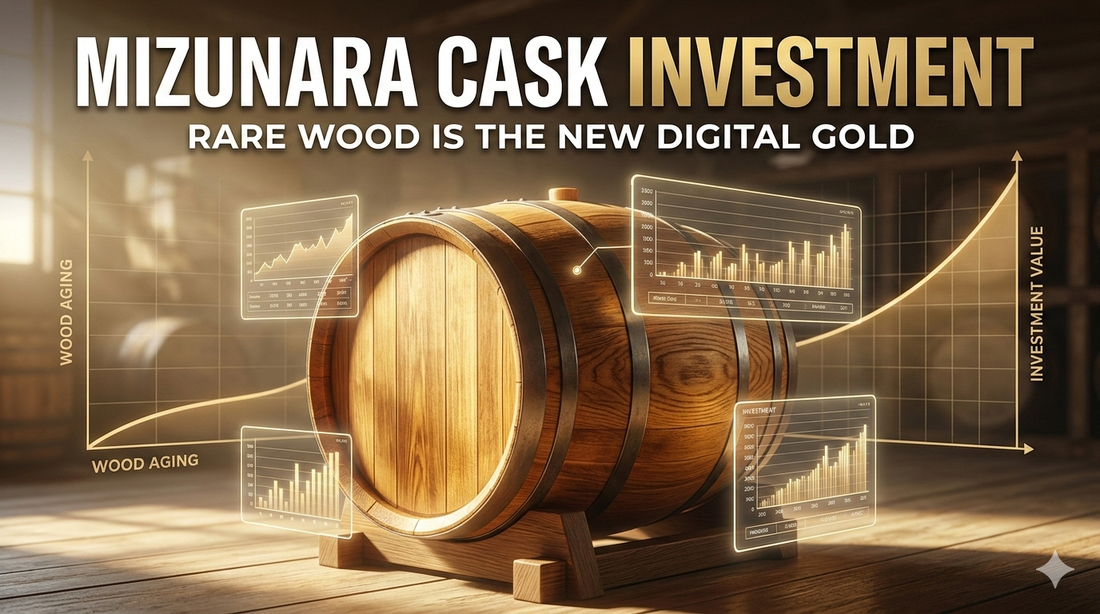 Mizunara Cask Investment 2026: Why Rare Wood is the New Digital Gold