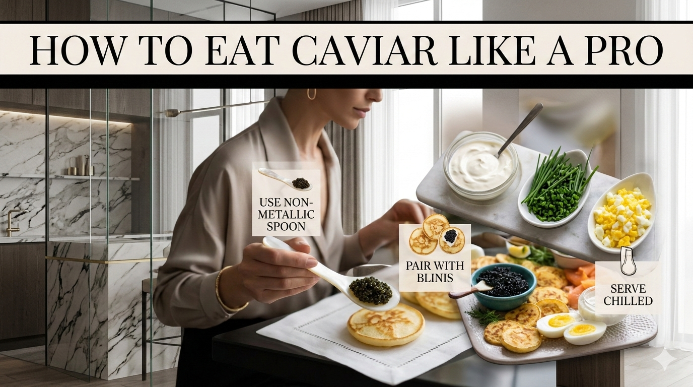 How to Eat Caviar Like a Pro: The 2026 Beginner’s Guide to Pairings