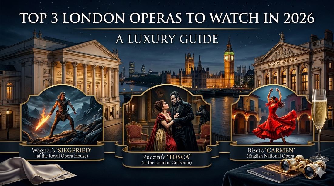Top 3 London Operas to Watch in 2026: A Luxury Guide by Scent Lab 33