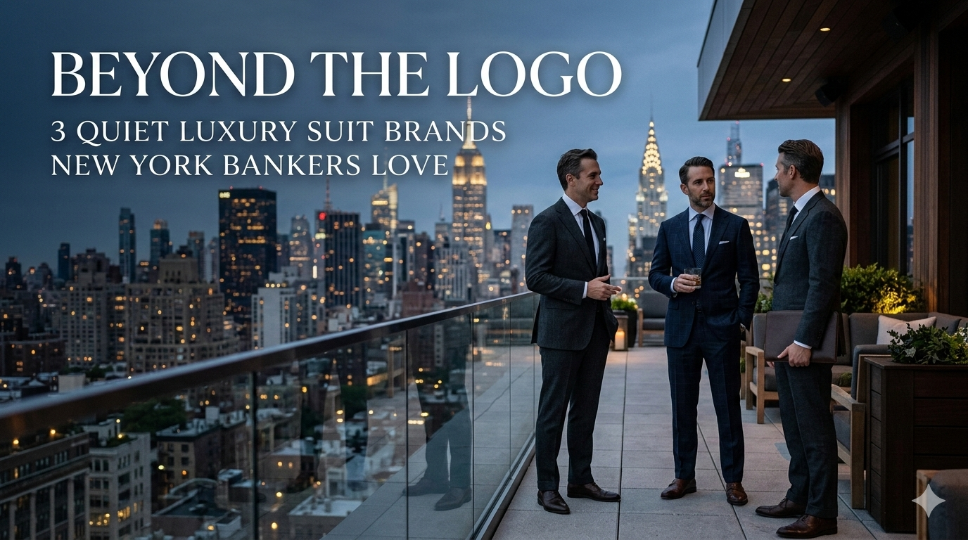 Beyond the Logo: 3 Quiet Luxury Suit Brands New York Bankers Love in 2026