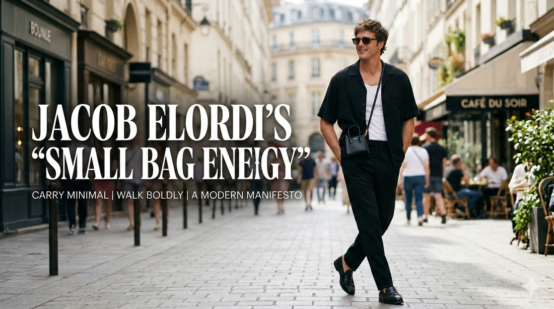 Jacob Elordi’s "Small Bag Energy": Why the BV Micro Bag Defines 2026 Masculinity