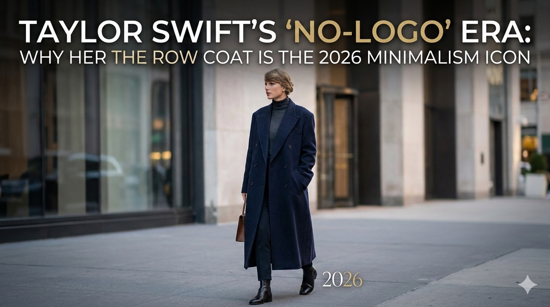 Taylor Swift’s "No-Logo" Era: Why Her The Row Coat is the 2026 Minimalism Icon