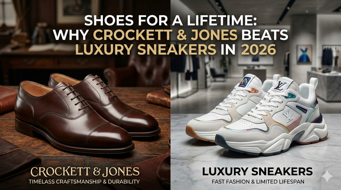 Shoes for a Lifetime: Why Crockett & Jones Beats Luxury Sneakers in 2026