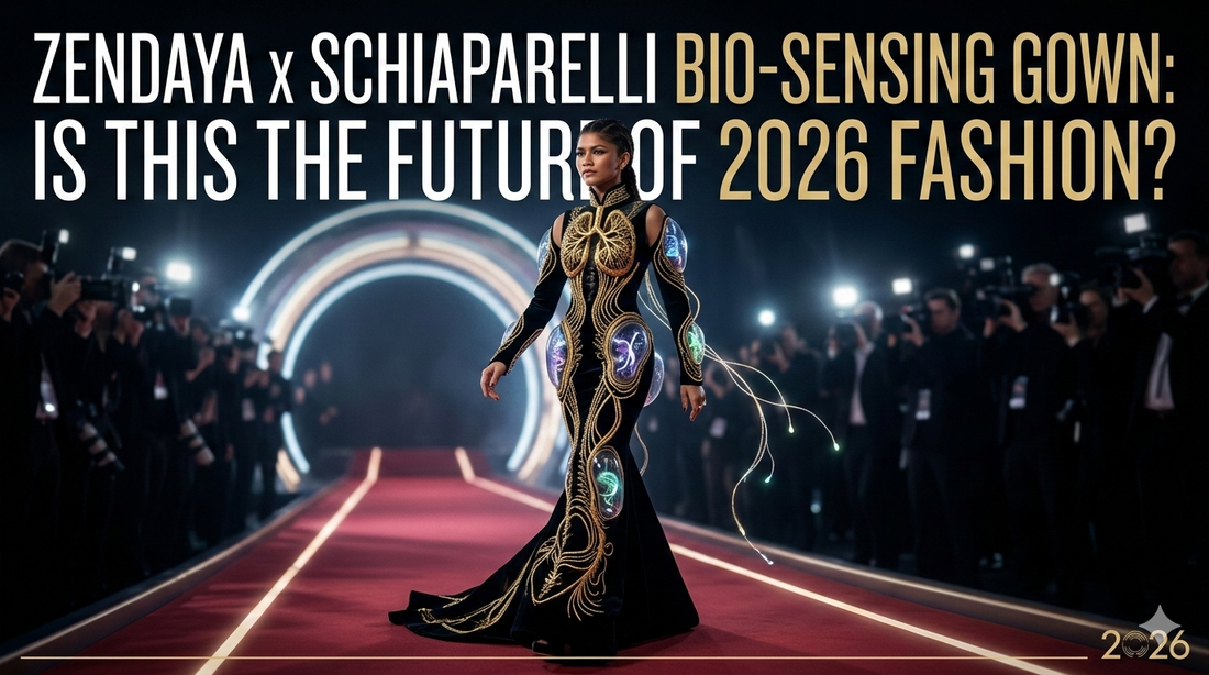 Zendaya x Schiaparelli Bio-Sensing Gown: Is This the Future of 2026 Fashion?