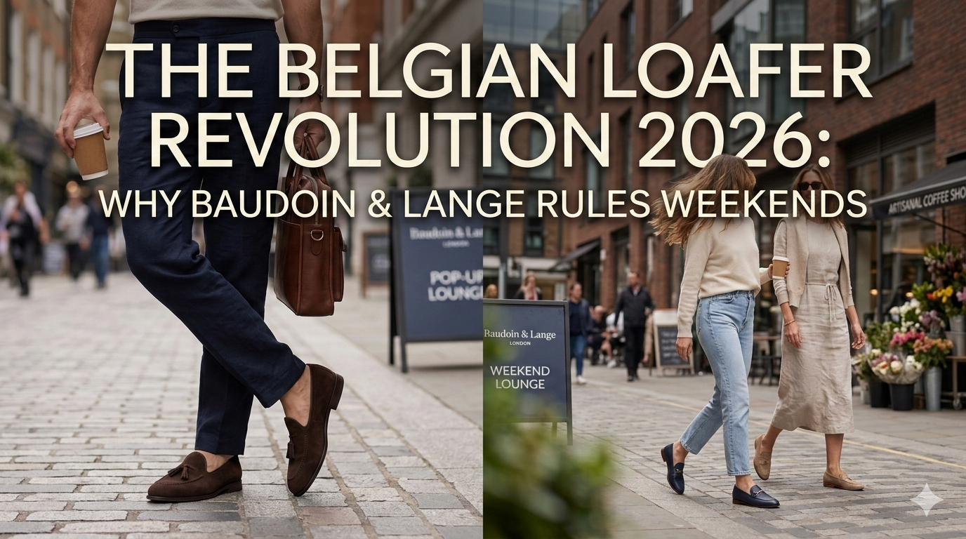 The Belgian Loafer Revolution 2026: Why Baudoin & Lange Rules Weekends