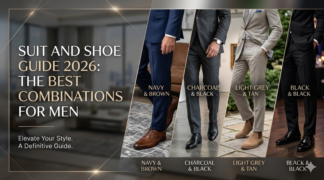 Suit and Shoe Color Guide 2026: The Best Combinations for Men | Scent Lab 33