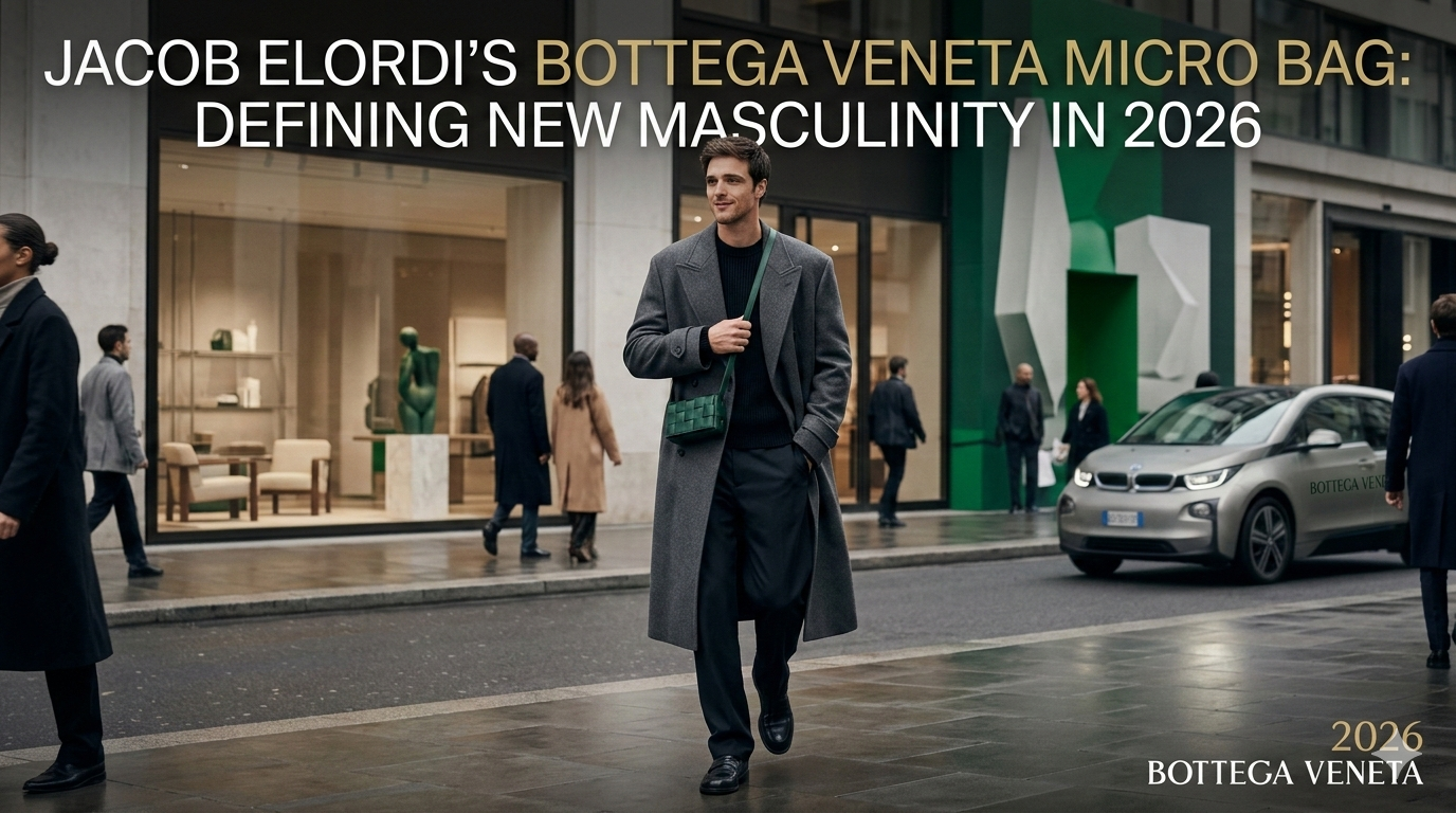 Jacob Elordi’s Bottega Veneta Micro Bag: Defining New Masculinity in 2026 | Scent Lab 33