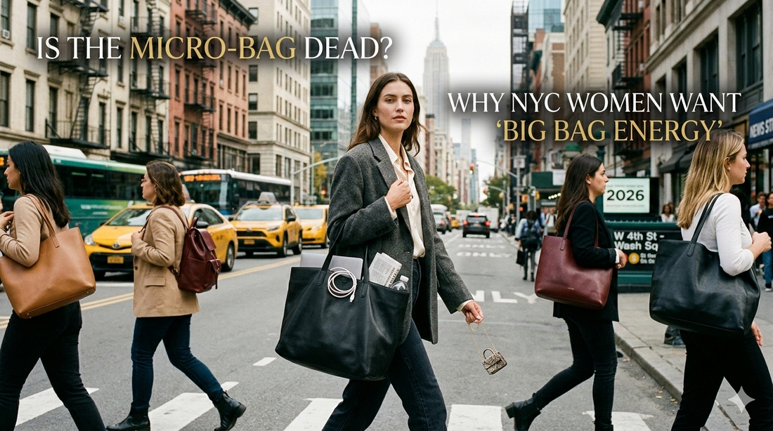 Is the Micro-Bag Dead? Why NYC Women Want "Big Bag Energy" in 2026
