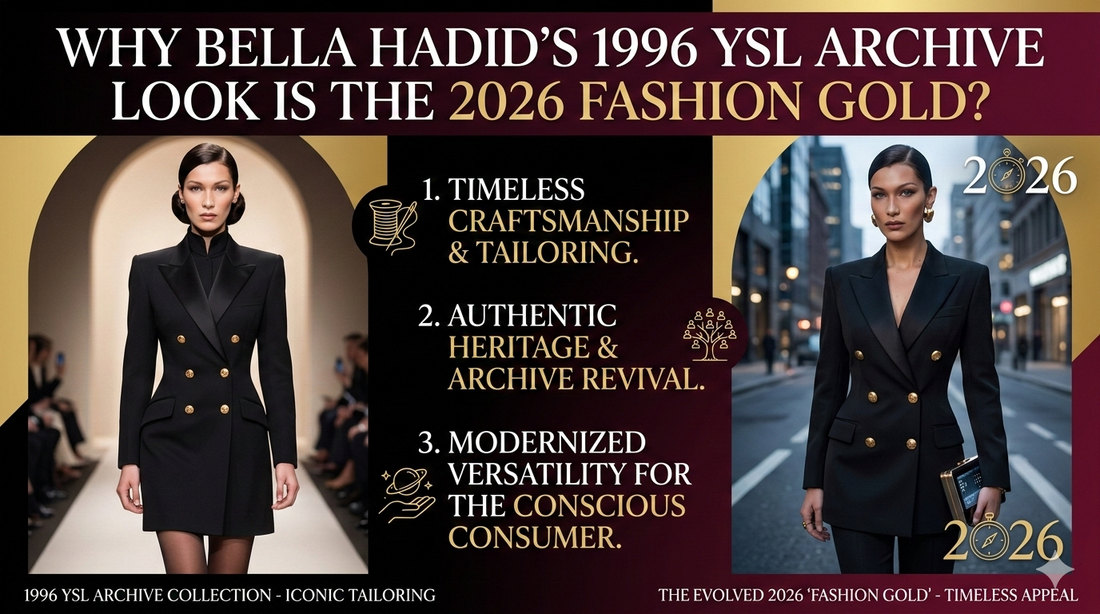 Why Bella Hadid’s 1996 YSL Archive look is the 2026 Fashion Gold? | Scent Lab 33