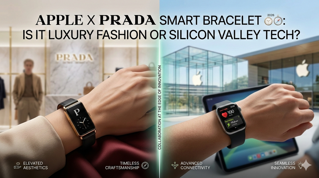 Apple x Prada Smart Bracelet 2026: Is it Luxury Fashion or Silicon Valley Tech? | Scent Lab 33