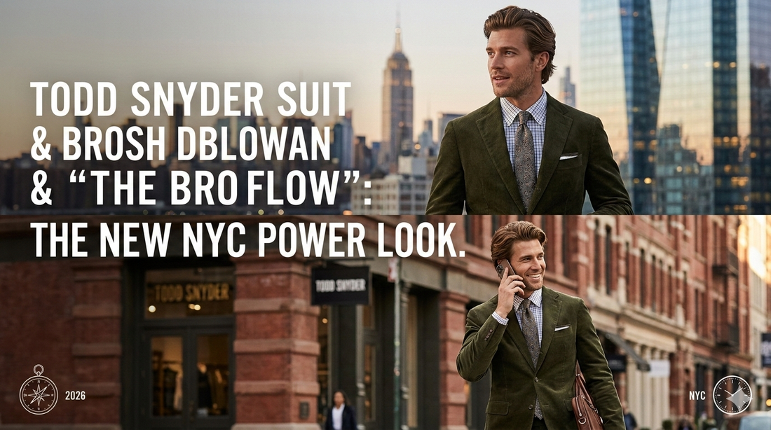 Why is the Todd Snyder Suit and "The Bro Flow" the New NYC Power Look? | Scent Lab 33