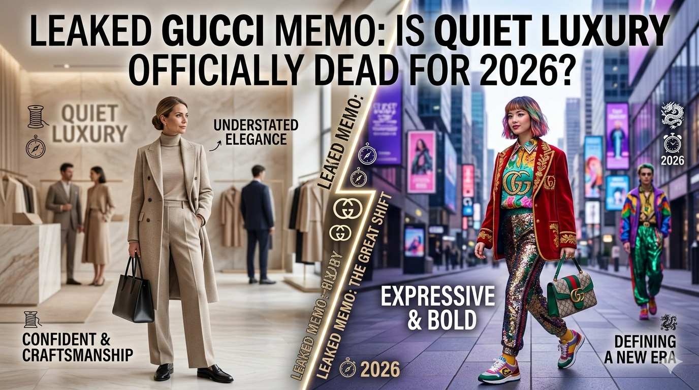Leaked Gucci Memo: Is Quiet Luxury Officially Dead for 2026? | Scent Lab 33