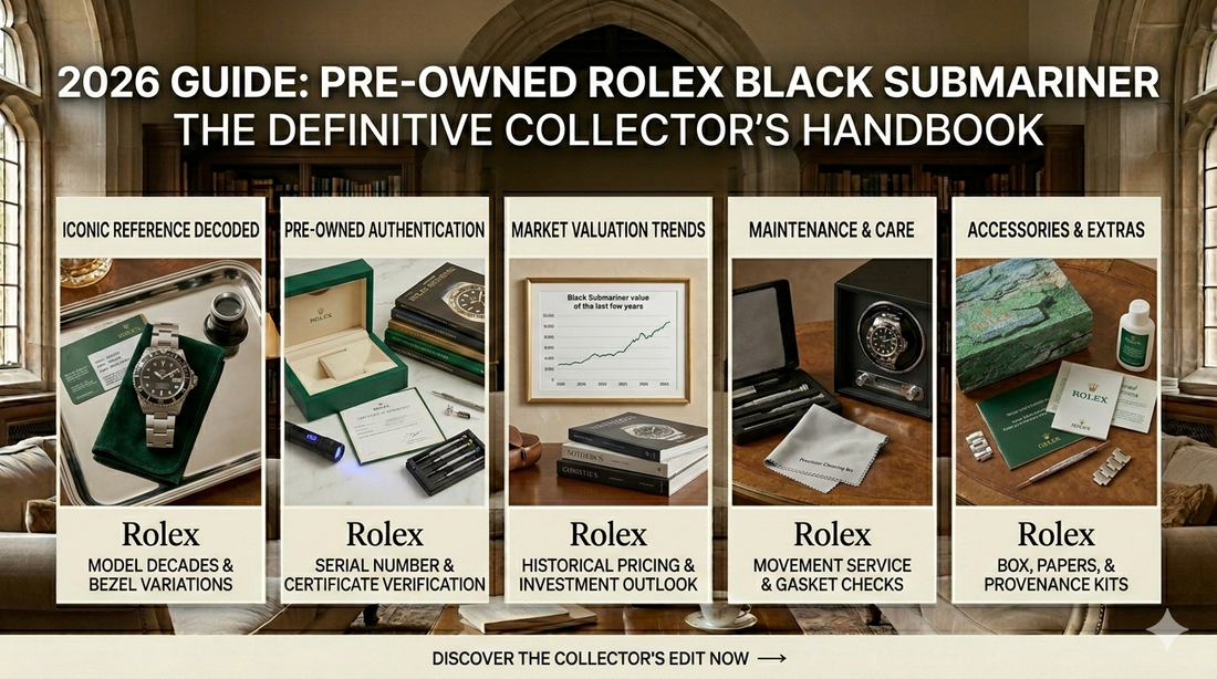2026 Guide: Pre-owned Rolex Black Submariner Models & Price Trends | Scent Lab 33