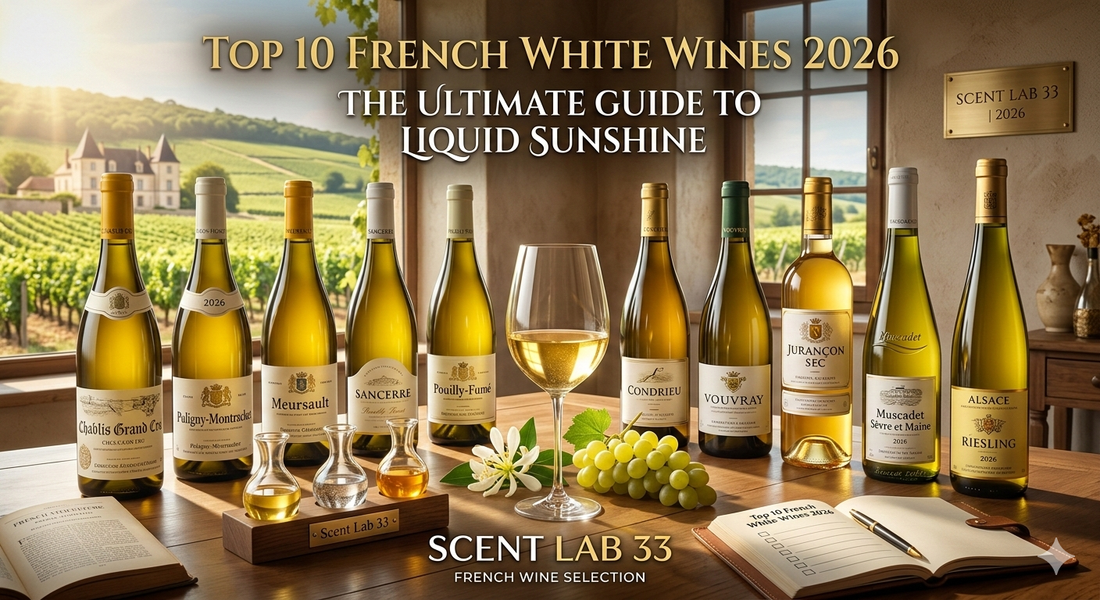 Top 10 French White Wines 2026: The Ultimate Guide to Liquid Sunshine | Scent Lab 33