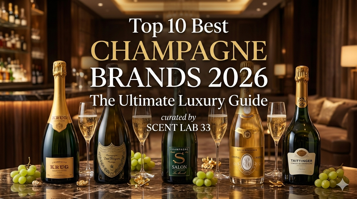 Top 10 Best Champagne Brands 2026: The Ultimate Luxury Guide | Scent Lab 33
