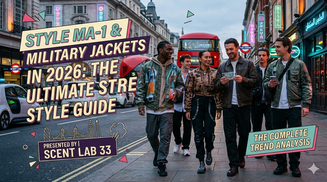 How to Style MA-1 and Military Jackets in 2026: The Ultimate Street Style Guide | Scent Lab 33