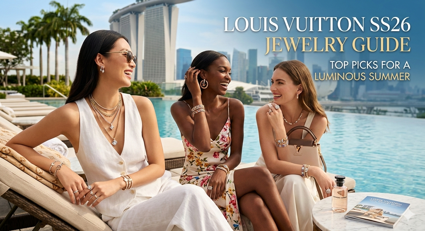 Louis Vuitton SS26 Jewelry Guide: Top Picks for a Luminous Summer | Scent Lab 33