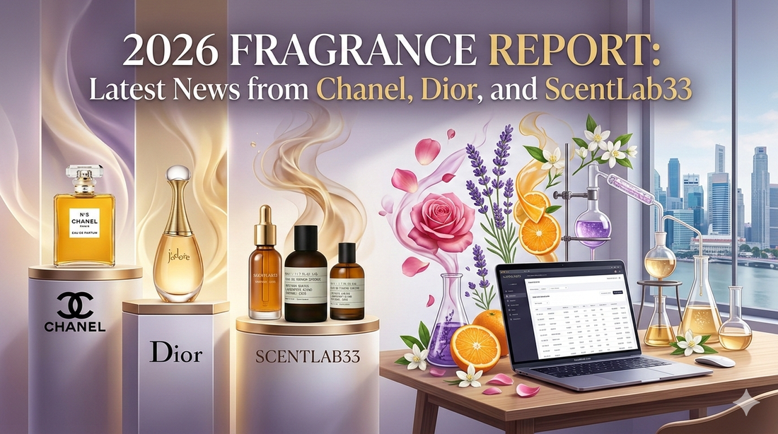 2026 Fragrance Report: Latest News from Chanel, Dior, and Scent Lab 33