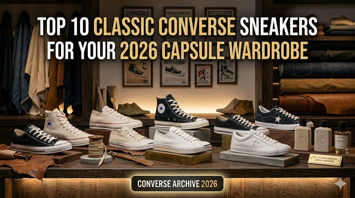 Top 10 Classic Converse Sneakers for Your 2026 Capsule Wardrobe | Scent Lab 33